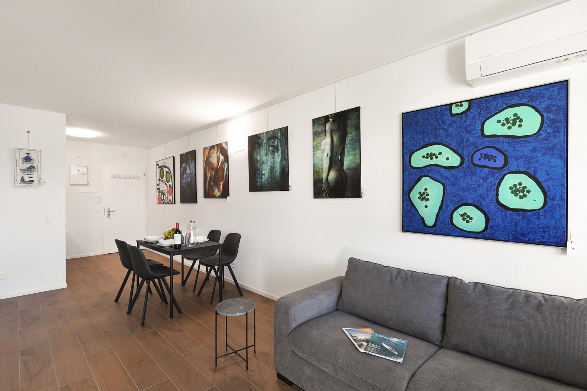 Apartment View And Art - Happy Castagnola